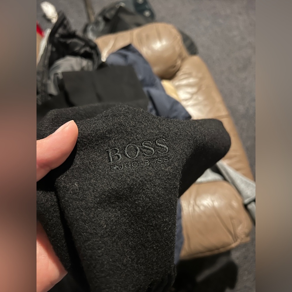 Hugo Boss wool scarf